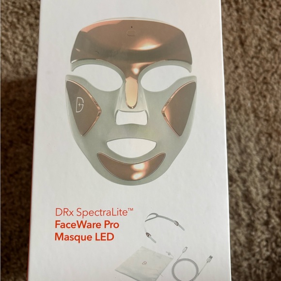 NIB Dr Dennis Gross DRx SpectraLite FaceWare Pro Masque LED Mask w/samples - Picture 6 of 10